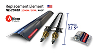 <!-2017 Aitken HE20480 U-Rod metal sheath element->